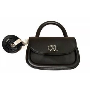 Black CXL by Christian Lacroix 2-Way Crossbody and Top Handle